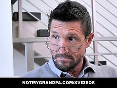 Not my daddy - holly nail grandpa puts his schlong inwards young granddaughter's pussy (jazmin luv)