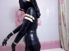 Cul à la bouche, Bondage domination sadisme masochisme, Poupée, Gants, Branlette thaïlandaise, Latex, Masque, Nonne