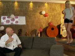 Anal, Cul, Beauté, Blonde, Faciale, Béant, Surprise, Serré