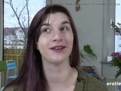 Enthousiasteling, Vrouw, Hd, Slipje, Kut duiken, Geschoren, Alleen, Tieten likken