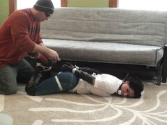 緊縛, デカ尻, ボンデージ, 人形, 淫乱熟女, オマンコ, 拘束, オッパイの