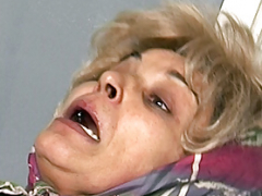 Grandmas number one orgasm with a young flag pole
