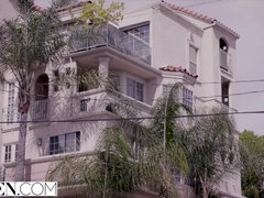 Rubia, Morena, Garganta profunda, Polla, Corridas faciales, Realidad, Montar, Trio