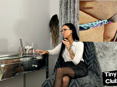 SPH college voyeurs teasing wanker who cocks for them