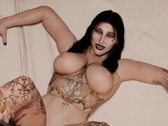 3d, 面接, はじめて, ゴス, 下着, 裸, レスリング