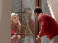 18 años, Chica, Verga grande, Rubia, Mamada, Polla, Coño, Adolescente