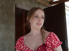 Arisha Mills Surrenders to Wild Teen Passion with Farmer