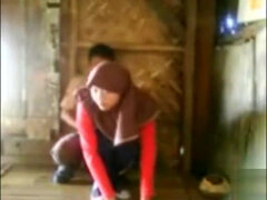 Young Arab paramours in hidden cam gonzo flick
