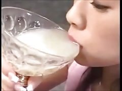 Asiático, Semen en la boca