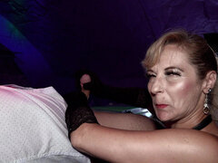 Belle grosse femme bgf, Bondage domination sadisme masochisme, Blonde, Mamie, Mature