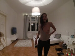 チェコ, 彼女, ジム, レズビアン, なめる, オナニー, アウトドア, シャワー