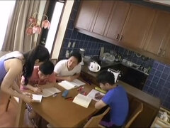 Beauté, Classique, Couple, Gorge profonde, Doigter, Poilue, Japonaise, Mamelons