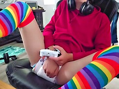 Linda, Pañal, Pies, Gay, Flaco