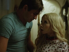 Arsch, Blondine, Blasen, Küssen, Lingerie, Tätowierung, Jungendliche (18+)