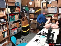 Leie, Blasen, Geschnappt, Büro, Zierlich, Dürr, Jungendliche (18+), Uniform