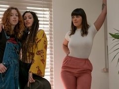 Cunnilingus, Lamer culo, Dormitorio, Estilo perrito, Peludo, Besar, Lesbiana, Masturbación