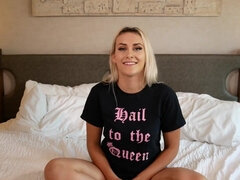 Amateur, Blonde, Gorge profonde, Queue, En levrette, Hard, Hd, Mère que j'aimerais baiser