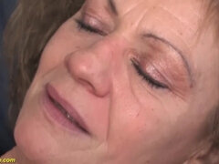 Anal, Cul, Cul à la bouche, Grosse bite, Allemand, Mamie, Léchez, Mature