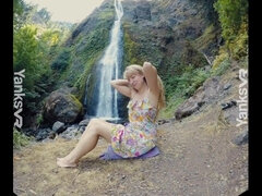 En tercera dimension, Amateur, Rubia, Hembra, Penetracion con dedos, Orgasmo, Sexo soft, Solo