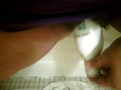 Botella, Masturbación
