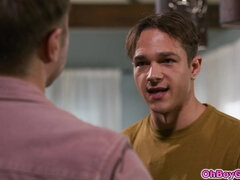 お尻, デカパイ, フェラチオ, チン, ハードコア, キス, 赤毛, 義母