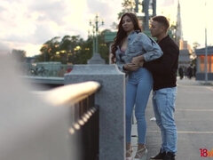 18 летние, Анальный секс, Минет, Брюнетки, Крупный план, Сперма на лице, Киски, Молоденькие