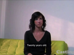 Audition hd virgin dark haired fucked on desk