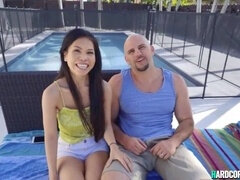 Азиатки, Семяизвержение, Сперма на лице, Подружка, На природе, Крошечные, Реалити, Сосущие