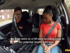 Amateur, Gros seins, Noire, Sucer une bite, Voiture, Faciale, Branlette thaïlandaise, Pov