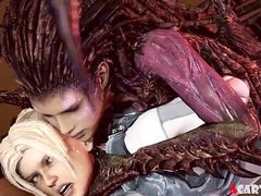 Starcraft futanari and Overwatch hookup collection