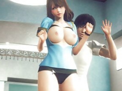 3d, アジア人, フェラチオ, ぶっかけ, 口内発射, イく瞬間, デカチンの, 日本人