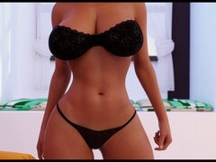 En tercera dimension, Amateur, Culo, Culo grande, Tetas grandes, Casero