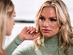 Geweldig, Grote kont, Grote mammen, Zoenen, Lesbisch, Likken, Masturbatie, Moeder die ik wil neuken