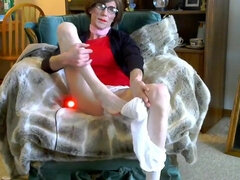 Leie, Crossdresser, Schwul, Selbstgemacht, Masturbation, Dürr, Netzkamera