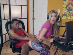 Mamada, Ébano, Corridas faciales, Juegos, Novia, Interracial, Lamidas, Coño