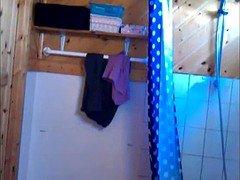 Brother install hidden camera in sister on shower