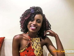 Africain, Noire, Gorge profonde, Noir ébène, Fait maison, Léchez, Seins naturels, Réalité