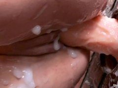 Leie, Blondine, Aufs gesicht abspritzen, Handjob, Hardcore, Masturbation, Ablutschen, Nass