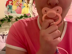 Ddlg mouth sounds (pacifier,chewing,licking) ASMR