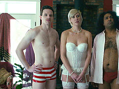 Tetas grandes, Celebridad, Orgasmo, Pelirrojo, Flaco, Sexo soft