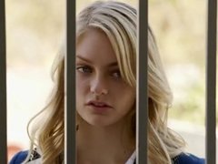 Grosse bite, Noire, Blonde, Sucer une bite, Couple, Bâillonner, Petite amie, Interracial