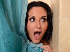 Leie, Bad, Grosser arsch, Grosser schwanz, Grosse titten, Blasen, Hundestellung, Milf