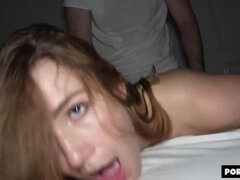 Leie, Nahaufnahme, Hundestellung, Fingern, Hardcore, Selbstgemacht, Orgasmus, Pov