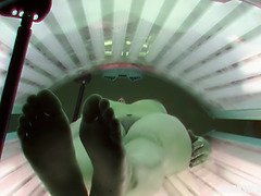 Braunhaarige, Tschechisch, Hd, Solarium, Spion, Netzkamera