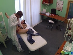 Amateur, Tromperie, Massage, Bureau, Espionne, Gicler, Uniforme, Voyeur
