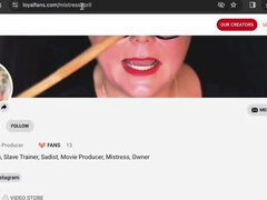 Anaal, Bondage discipline sadomasochisme, Gebondenheid, Seksspeelgoed, Lesbisch, Moeder die ik wil neuken, Meesteres, Slaaf
