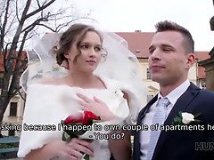 Hunt4k. rich guy pays well to pound hot teenager babe on her wedding day