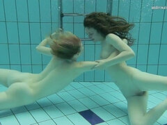 Arsch, Grosse titten, Braunhaarige, Hd, Lesbisch, Pool, Jungendliche (18+), Unter wasser