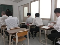 アジア人, カワイイ, チン, 日本人, 熟年, 淫乱熟女, オマンコ, 教師