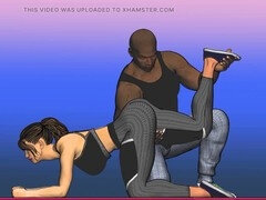 3d, Британки, Парочка, Рогоносцы, Пальцем, Мужья, Межрасовый секс, Жена